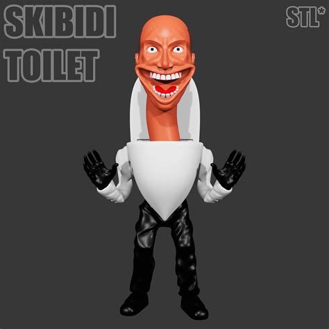 SKIBIDI TOILET - TOILET MAN | 3D FAN ART | 3D models download ...