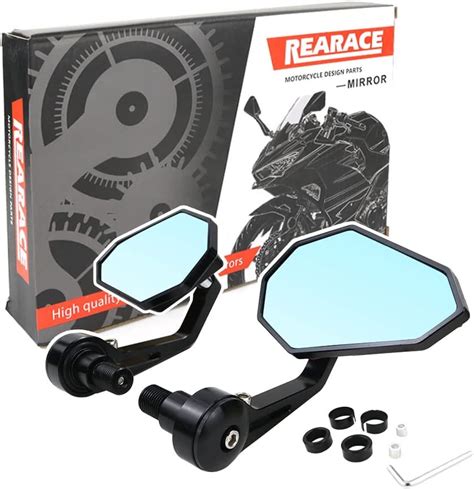 Amazon Rearace Bar End Mirrors Compatible With Mt Fz Mt