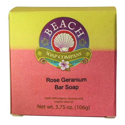 Natural Hand Soap Rose Geranium Real Soap