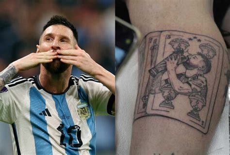 Fans lining up in Buenos Aires for tattoos of Lionel Messi