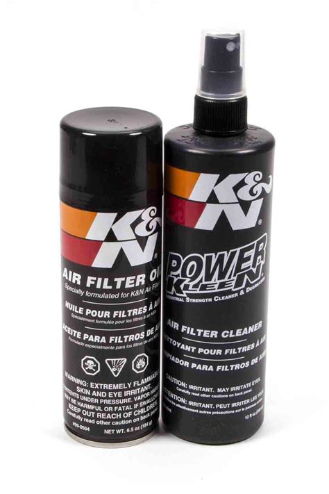 K N Air Filter Cleaning Kit Aerosol Filter Cleaner And Oil Kit