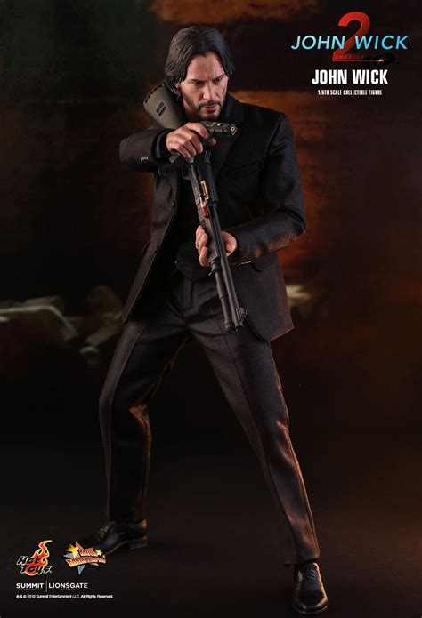 Action Figure John Wick John Wick Chapter Escala MMS Hot Toys Toyshow Tudo De