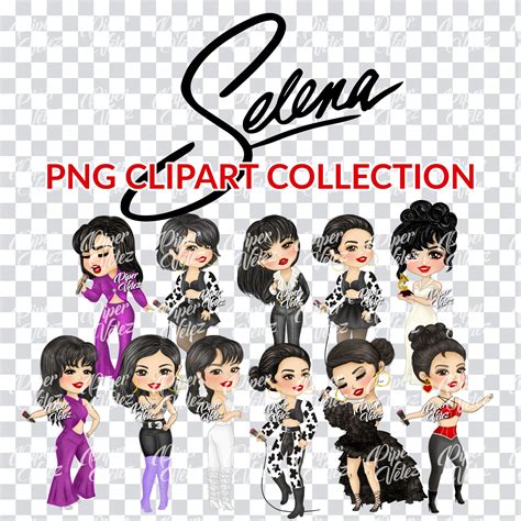 Selena Quintanilla PNG Clipart Collectionoriginal Etsy Selena