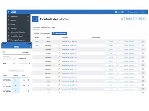 Gestion De Stock Koust Gestion De Stock Restaurant Contr Le Des