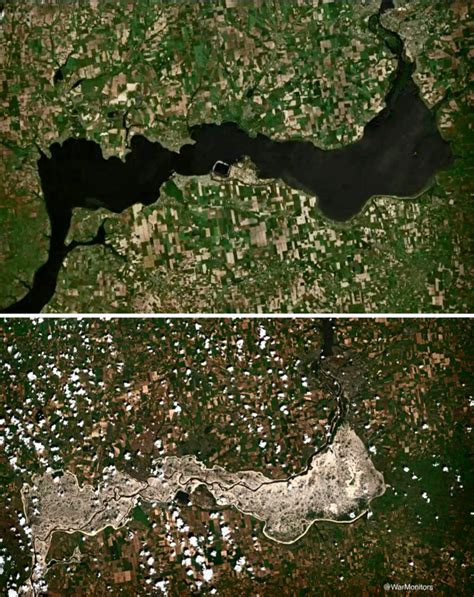 Spriter Team On Twitter Fresh Satellite Image Once The Kakhovka