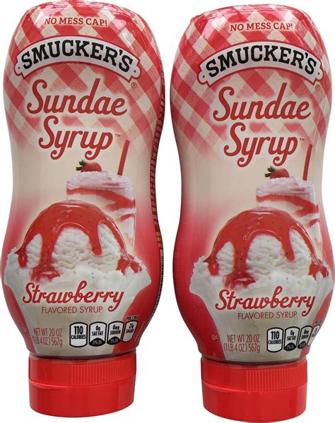 Smuckers Sundae Syrup Caramel Flavored Syrup 20 Ounces