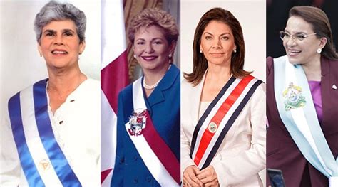 Mujeres presidentas en la historia de Centroamérica