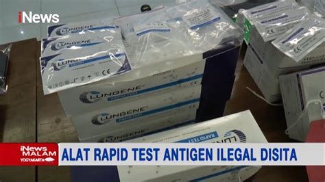 Polda Jateng Bongkar Kasus Penjualan Alat Rapid Test Antigen Ilegal