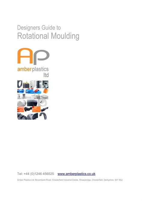 PDF Rotational Moulding Design Guide DOKUMEN TIPS