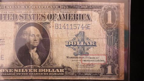 1923 $1 Silver Certificate.