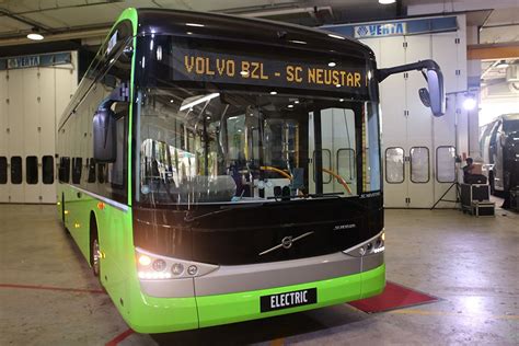 The New Fully Electric Volvo Bzl Sc Neustar City Bus Makes Its Local Debut