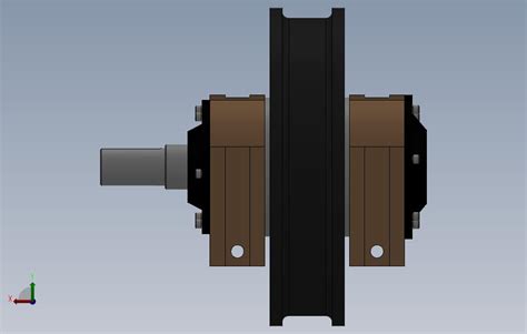 起重机主动车轮组solidworks 2012模型图纸免费下载 懒石网