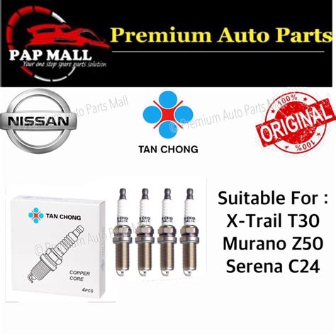 Original Tan Chong Nissan Plug Pcs Tc Alfr Nissan X Trail T