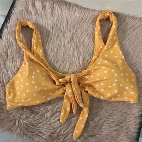 Zaful Bikini Top Polka Dot Women S Fashion Swimwear Bikinis