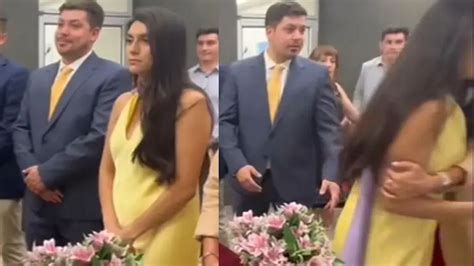 Novia se desmaya en plena boda y desata teorías en redes sociales