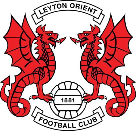 Leyton Orient Football Club Londres Eng Escudos De Futebol Futebol