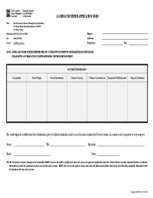 Fillable Online GATEWAY INCENTIVE APPLICATION FORM Fax Email Print