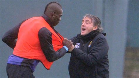 Mancini And Balotelli In Training Ground Bust Up Eurosport