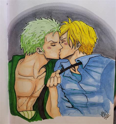 Zoro X Sanji By Kdrawsok On Deviantart