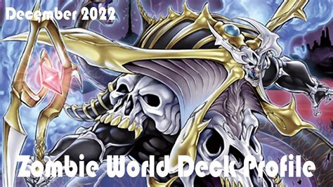 Zombie World Deck Profile December 2022 YouTube