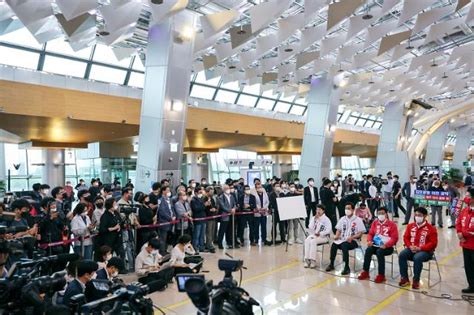 지방선거 포토 김포공항 이전 저지 공동기자회견 아주경제