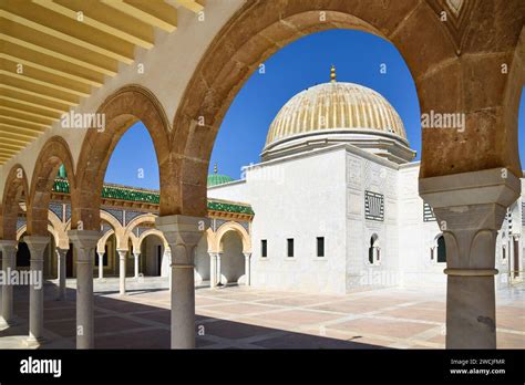 Mausoleum Of Habib Bourguiba The First President Of Tunisia In