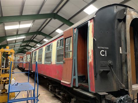 Strathspey Railway Aviemore Mk1 TSO No 4777 Undercoating Flickr