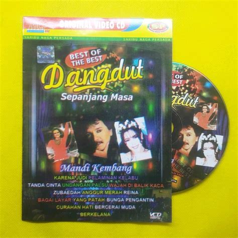 Jual Kaset Video VCD Original Lagu Terbaik Best Of The Best DANGDUT