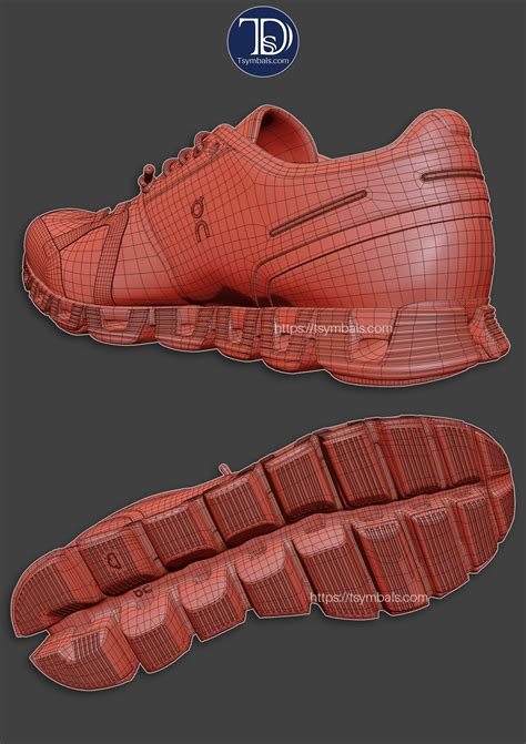 Sneakers 3d Model Studio Tsymbals Design In Us