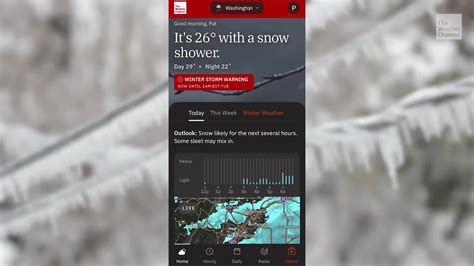 how to receive weather alerts on my phone