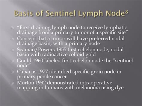 Ppt Role Of Sentinel Lymph Node Biopsy In Head And Neck Cancer