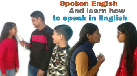 Learn Spoken Engish That How To Speak In English Youtube