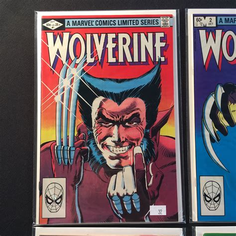 Wolverine 1 4 Complete Set 1982 Chris Claremont And Frank Millers