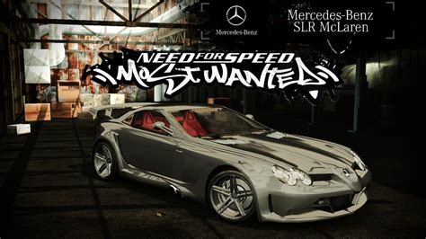 NFS Most Wanted REDUX MOD 2023 MERCEDES BENZ SLR MCLAREN JUNKMAN