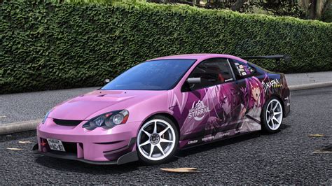 Itasha Honda Integra Type R Dc Honkai Star Rail Kafka Paintjob