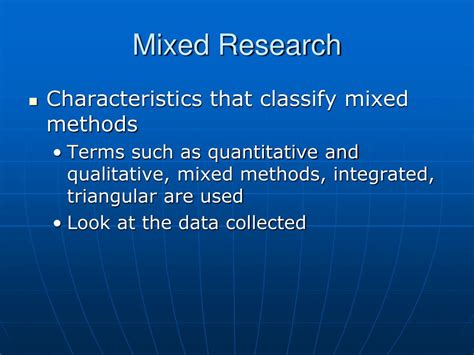 PPT - Mixed Methods Research PowerPoint Presentation, free download ...