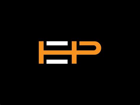 Diseño del logotipo de hp Vector Premium