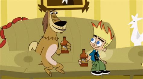 Johnny Test Dukey Johnny Test Dukey Cheers Discover Share GIFs