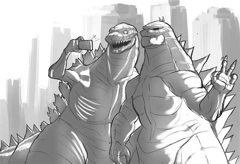 Godzilla Comics Godzilla Funny All Godzilla Monsters