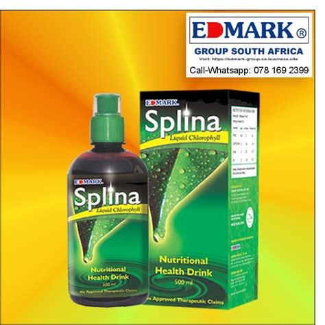 Splina Liquid Chlorophyll Edmark Group Sa