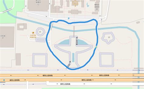 County Palace Sports Center Walking And Running Trail Chaoyang