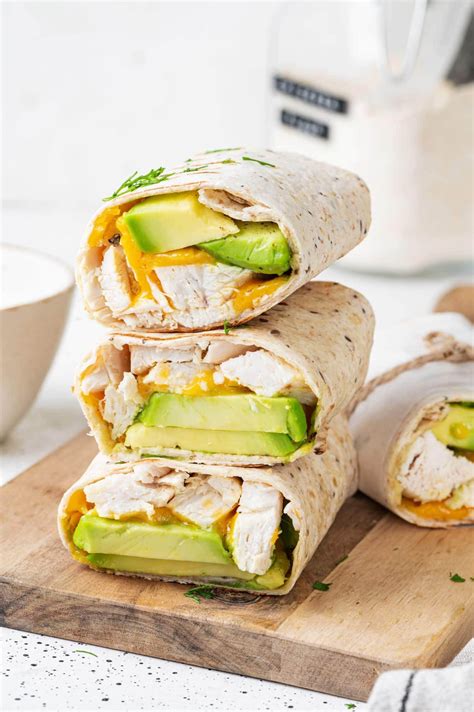 chicken-avocado-wrap - OhClary