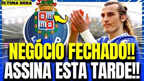 Urgente Acabou De Confirmar Hoje Not Cias Do Fc Porto Youtube