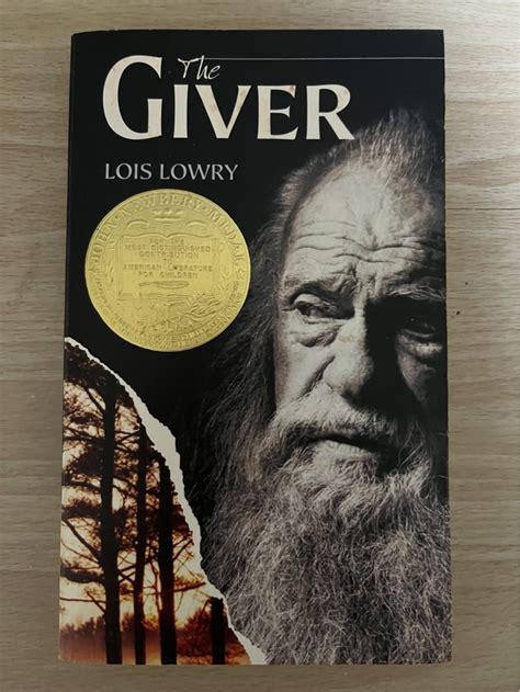 The Giver By Lois Lowry Hobbies And Toys Books And Magazines Fiction