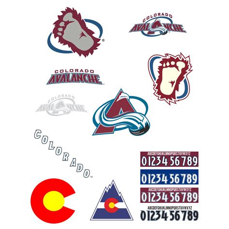 Colorado Avalanche Logo History