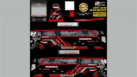 Livery Bussid Nakula Shd Jernih Ori Terbaru Teknolalat