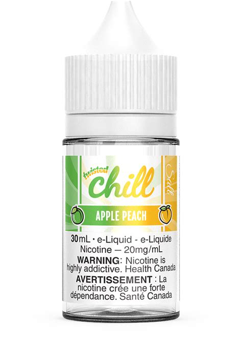 Apple Peach Salt By Chill Twisted True North Vapor