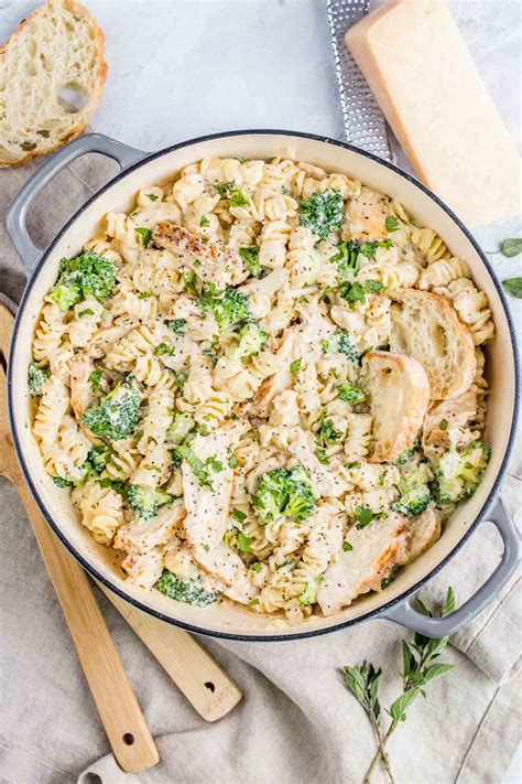 Recette Alfredo Au Poulet Et Au Brocoli