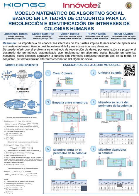 PDF POSTER DE MODELO MATEMÁTICO DE ALGORITMO SOCIAL BASADO EN TEORÍA