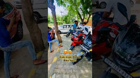 Kiski Kiski Dream Bike Hai R15v4 Comment 👇 Youtubeshorts Viral Trendingaudio Motovlog Youtube